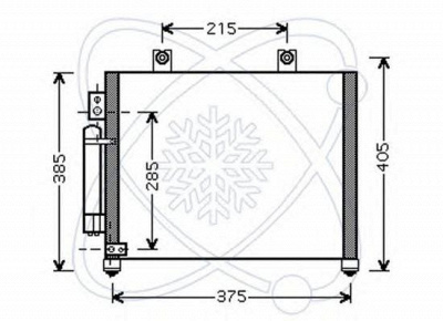 ELECTRO AUTO 30o0030 -  Конденсатор, кондиционер